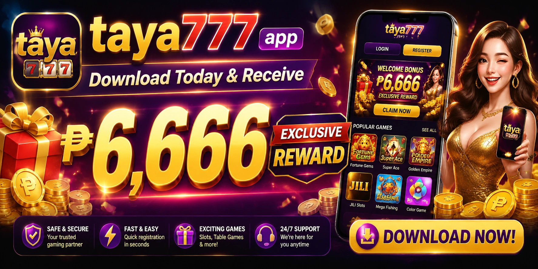 Taya777 mobile gaming interface