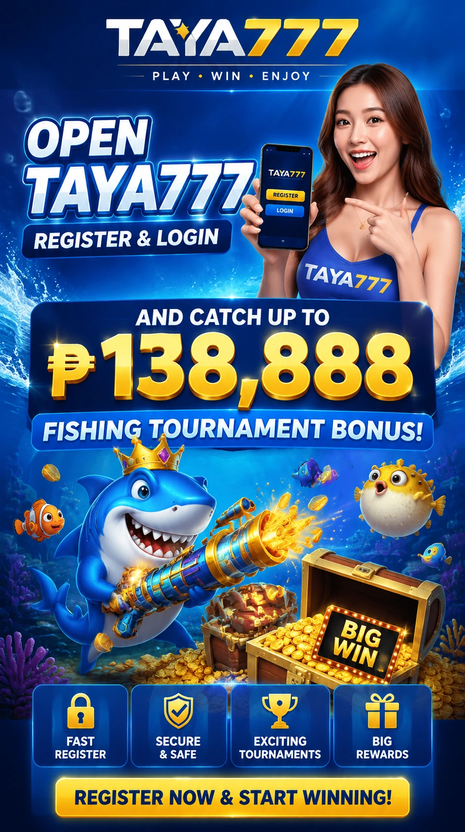 Taya777 fishing game image 11