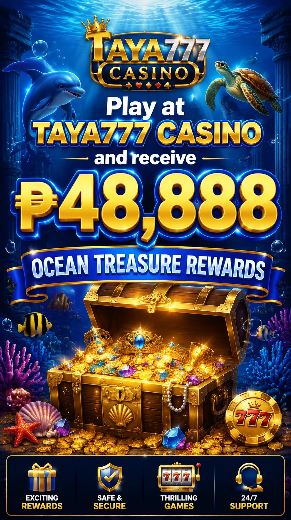 Taya777 fishing games banner 2