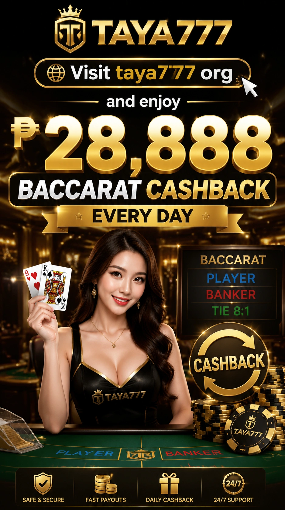 Taya777 live casino banner 3