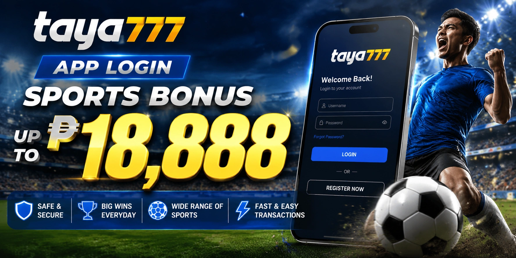 Taya777 sports banner 1